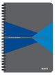 Leitz office notitieboek a5 gelijnd - met pp omslag - 80 grams papier - blauw