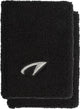 Avento zweetband pols paar - 2 stuks - zwart