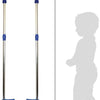 Small foot - metalen stelten verstelbaar blauw, 145cm