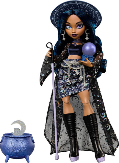 Monster high moonspell magic van - claire de luna modepop - clairvoyant witch met accessoires