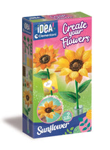 Clementoni idea maak je eigen bloemen - zonnebloem - afbeelding 1