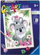 Ravensburger creart schilderen op nummer - koala schatjes