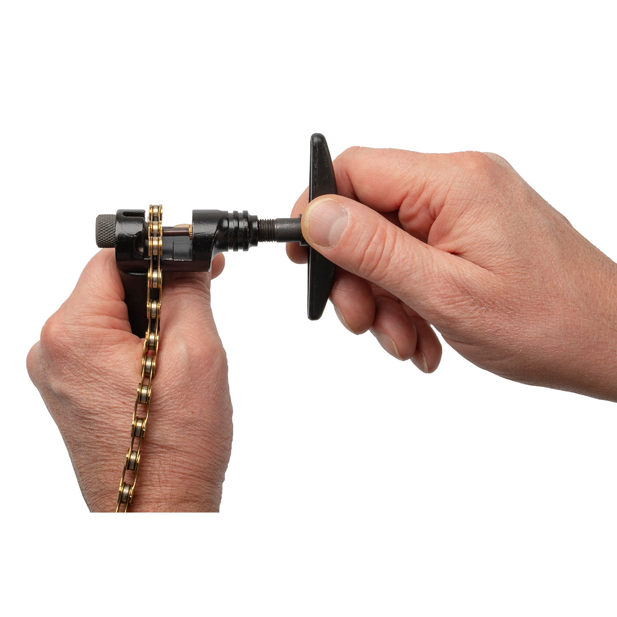 Ventura chain riveting tool