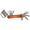 multitool TB-FD40 17 functies 73 x 45 mm RVS oranje