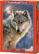 Castorland lone wolf – puzzel – 500 stukjes – satijnen afwerking – perfecte pasvorm – europese kwaliteit