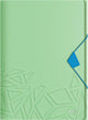 Leitz urban chic pp 3-klepsmap voor 150 vel - map voor a4 documenten - ideaal voor school of studie - groen