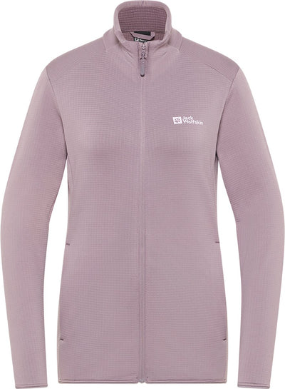 Jack wolfskin kolbenberg fz w dames outdoorvest - wild blossom - s