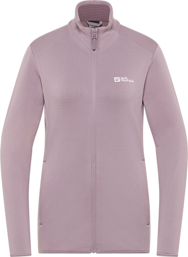 Jack wolfskin kolbenberg fz w dames outdoorvest - wild blossom - s