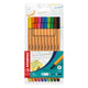 Stabilo 10 fineliners 0.4mm point 88