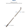 Spaken Alpina rvs 13-270 zonder nippel