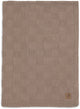 Jollein baby deken wieg - 75x100cm - box knit - milky coffee