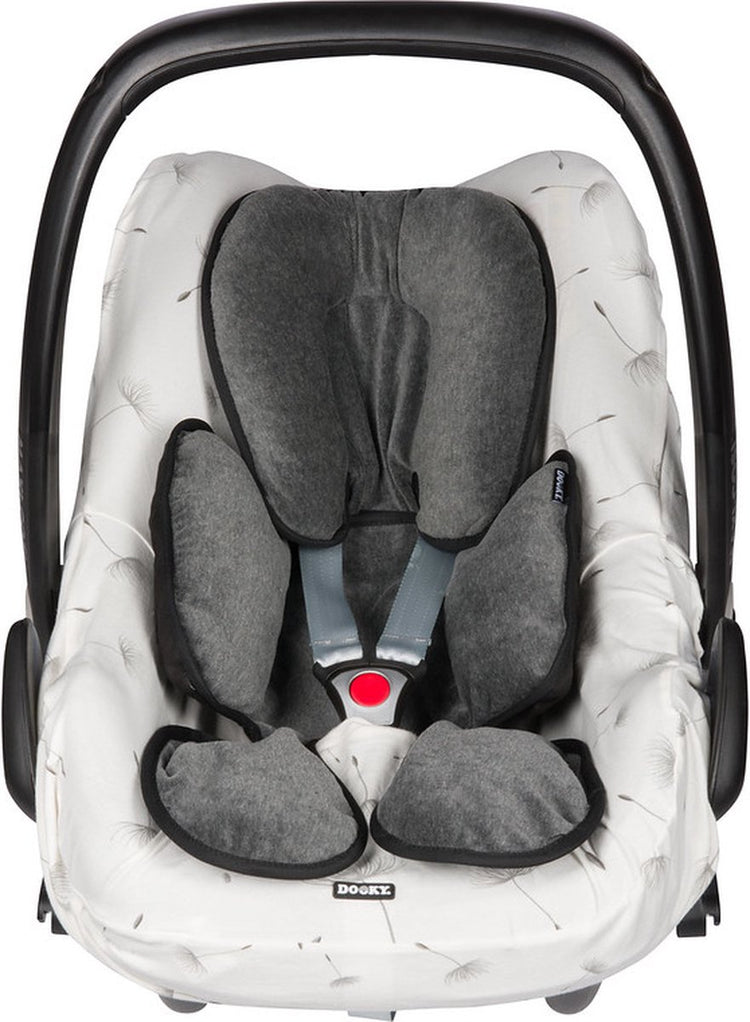 Dooky universeel baby kussen – zachte ondersteuning voor autostoel, wandelwagen reiswieg – wasbaar – 0-12 maanden