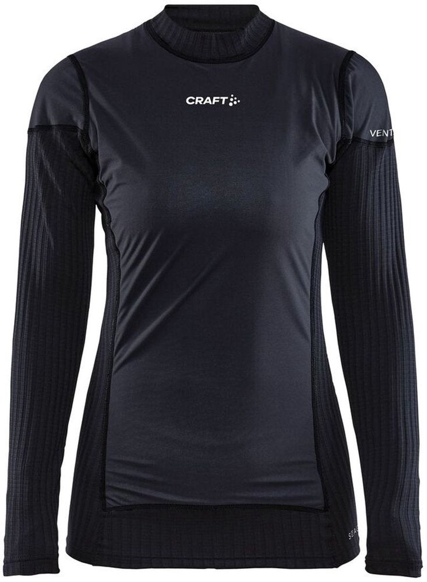Craft - active extreme x windstopper - thermoshirt - dames - zwart - l