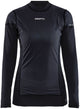 Craft - active extreme x windstopper - thermoshirt - dames - zwart - l