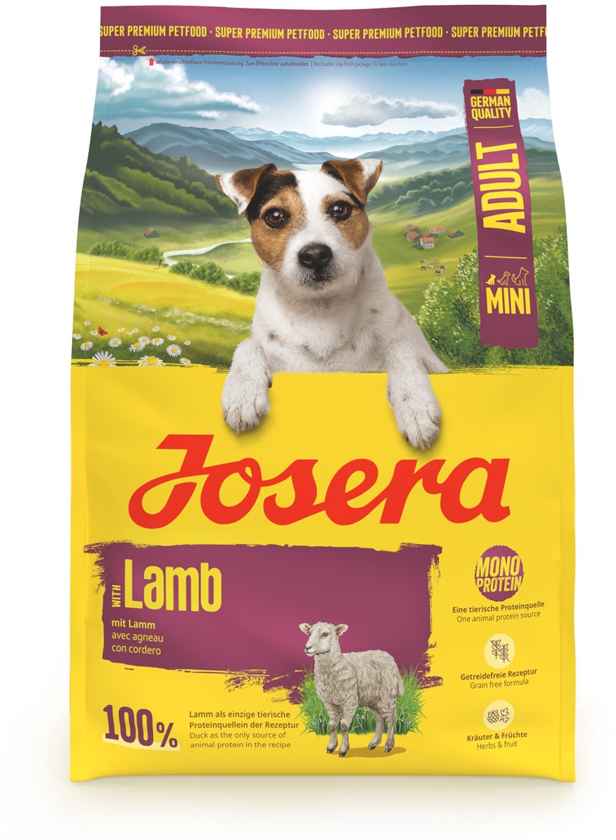 Josera lam - hondenvoer - mini adult - 3 kg