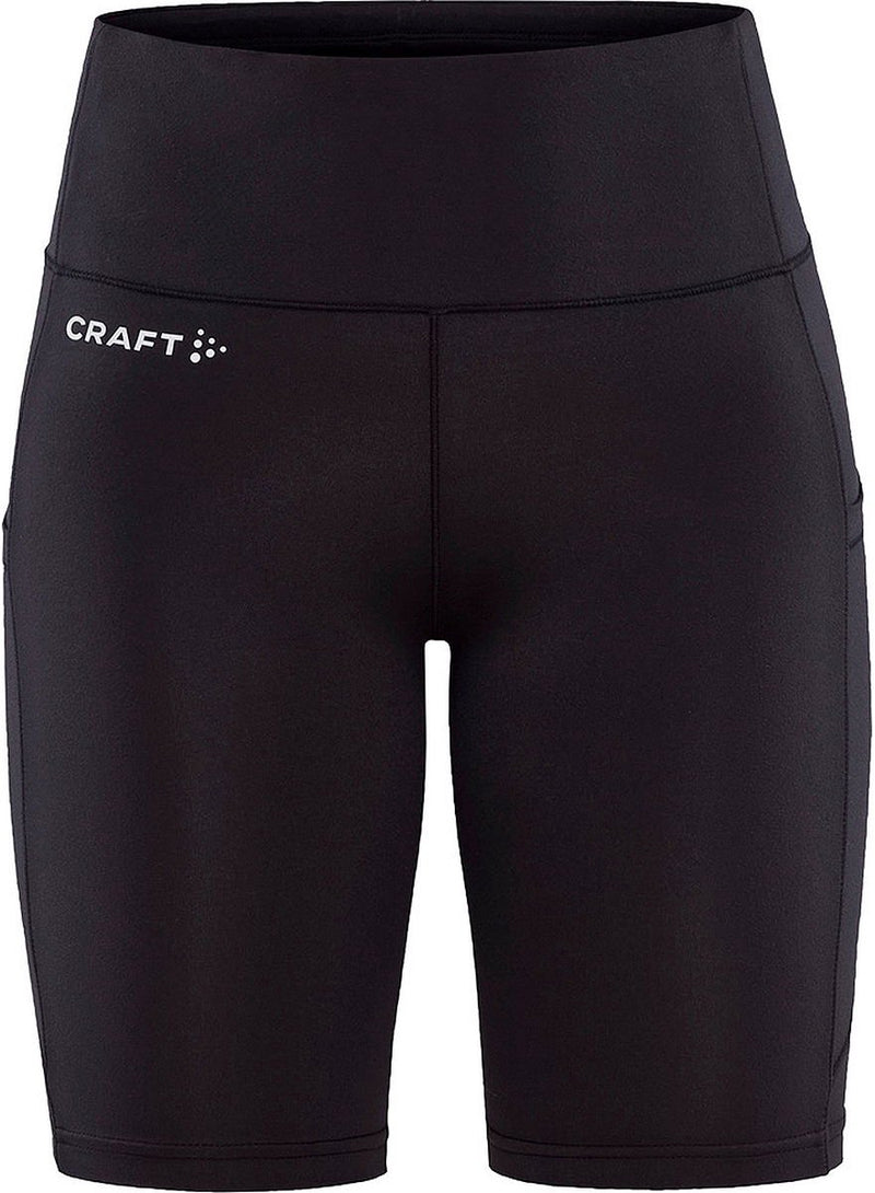 Craft adv essence tights 2 running short dames - zwart | maat: s