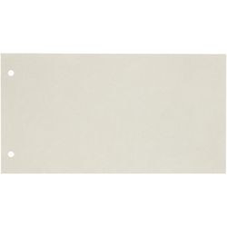 Scheidingsstroken djois 3720827 karton 160g m2 22,5x12cm 2gaats schrijfbaar
