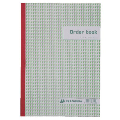Exacompta orderboek 3141x 21x29,7cm onbedrukt lijn drievoud zelfkopiërend nl fr