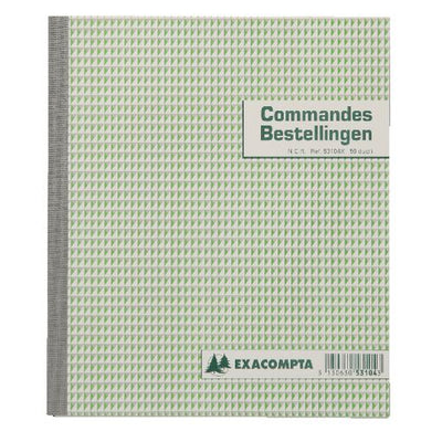 Register bestellingen 53104x 18x21cm tweevoud nl fr
