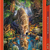 Castorland wolf in the wild – puzzel – 1.500 stukjes – satijnen afwerking – perfecte pasvorm – europese kwaliteit