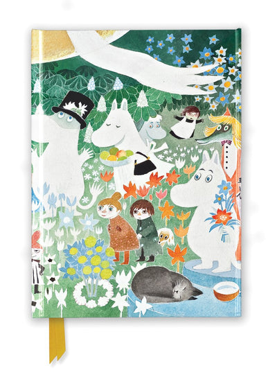 Merkloos sans marque moomin: dangerous journey (foiled journal)