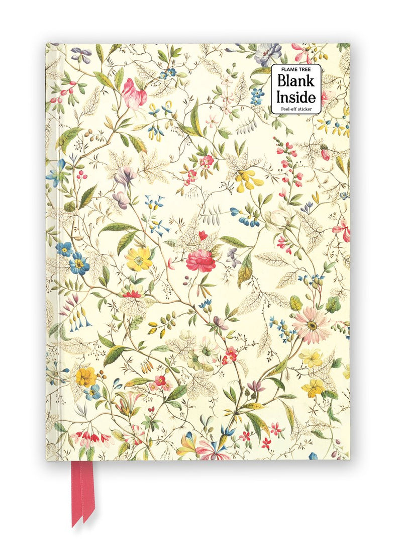 William kilburn: wild flowers (foiled blank journal)