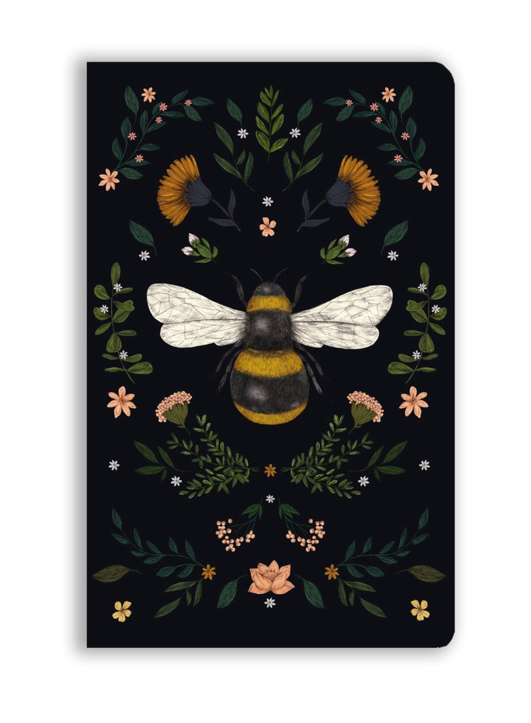 Flame tree jade mosinski: bee (soft touch journal)