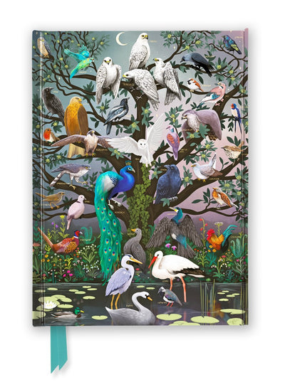 Flame tree notebooks- anna stead: parliament of fowls (foiled journal)