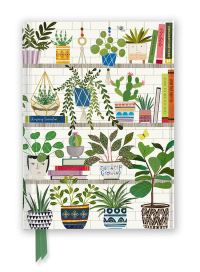 Flame tree notebooks- georgia breeze: books plants (foiled journal)