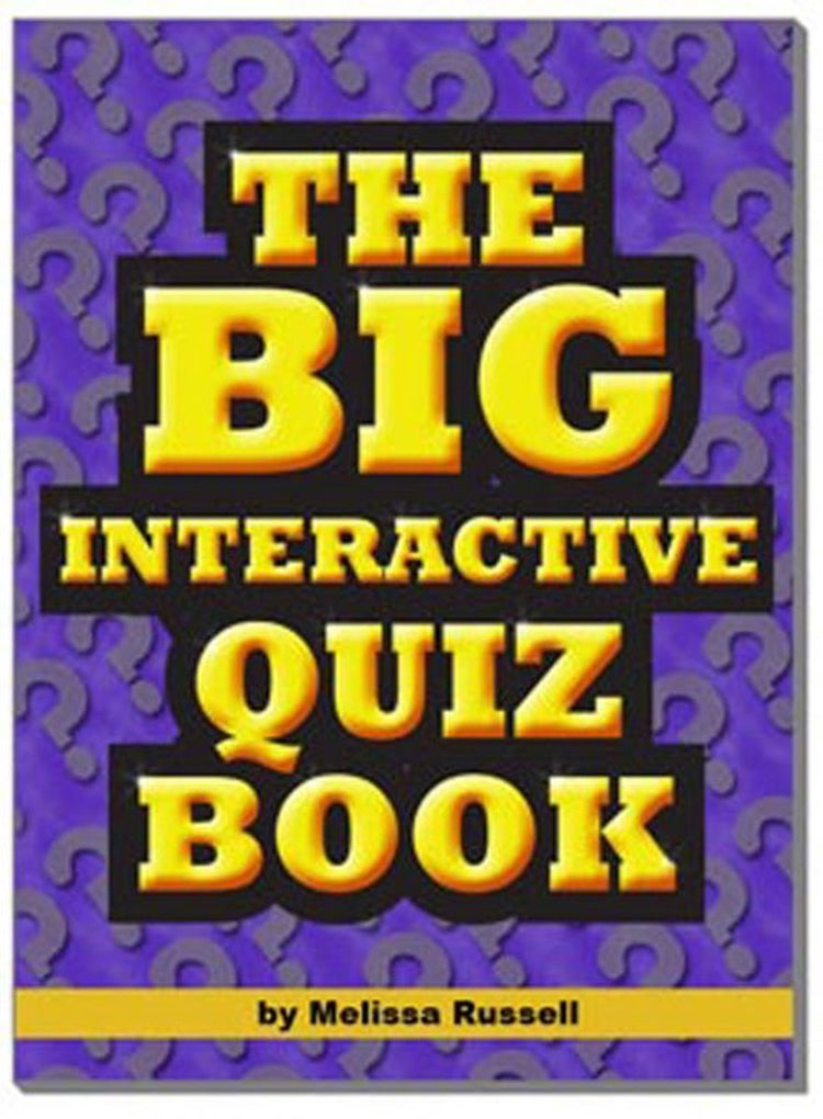 The big interactive quiz book - quiz questions