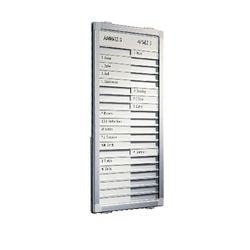 Aanwezigheidsbord 30 personen legamaster 12x2cm 26x77cm