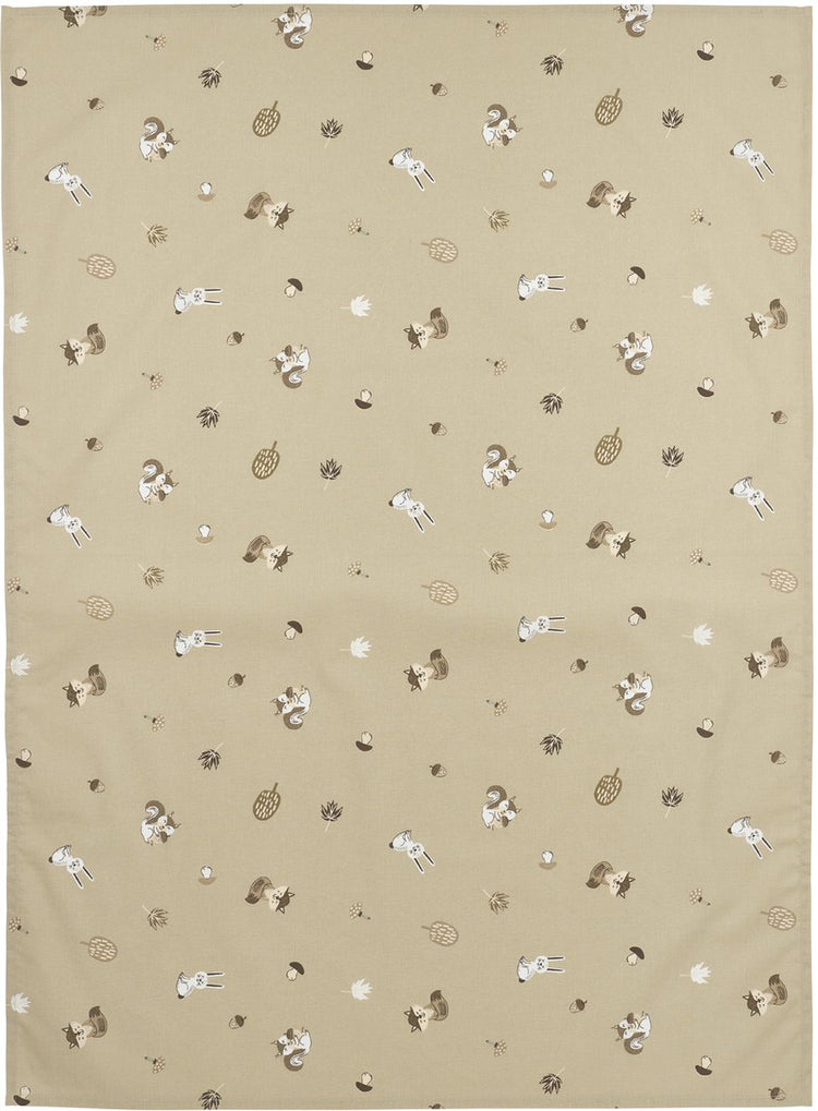 Meyco baby meyco forest animals laken - 100x150 cm - sand