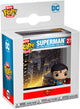 Funko superman bitty pop! deluxe vinyl figure superman(gargoyle) display (12) 2,5 cm