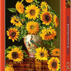 Castorland sunflowers in a peacock vase – puzzel – 1.000 stukjes – satijnen afwerking – perfecte pasvorm – europese kwaliteit