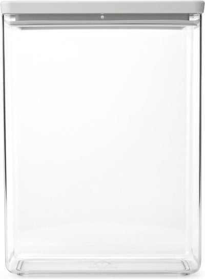 Brabantia tasty+ voorraadbus - stapelbaar - 5,4 l - light grey