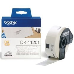 Adresetiketten brother dk11201 29x90mm wit