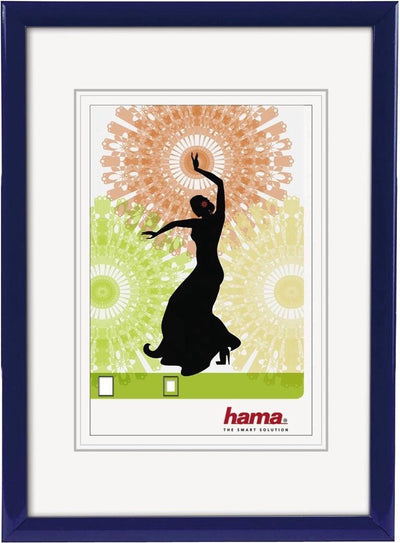 Hama fotolijst - madrid - 21 x 21,7 cm - blauw