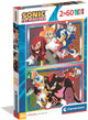 Clementoni - puzzel - 2x60 stukjes - sonic - puzzel voor kinderen - vanaf 4 jaar