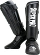 Super pro combat gear scheenbeschermer protector zwart wit extra extra small