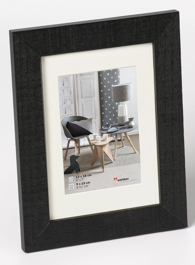 Walther home - houten lijst - fotoformaat 13x18 cm - zwart