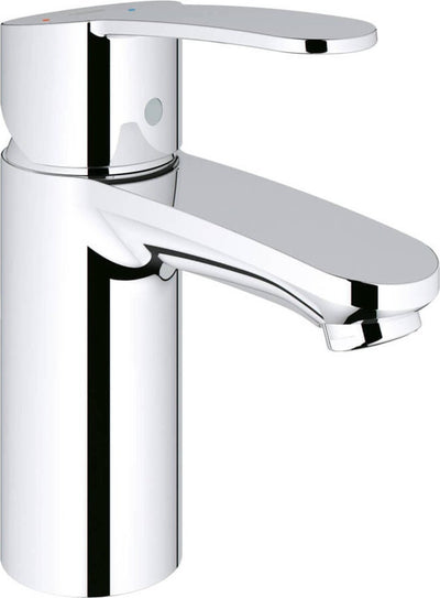 Grohe eurostyle cosmopolitan wastafelkraan - standaard uitloop - chroom - waterbesparend