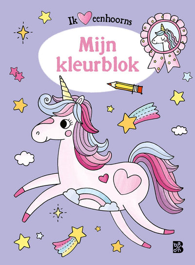Standaard uitgeverij eenhoorns kleurblok 4+ | 3 stuks