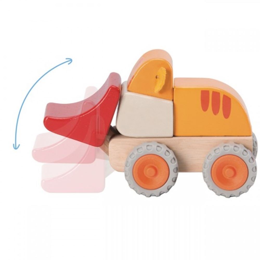 Wonderworld buldozer tijger. +1