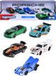 Majorette porsche set, 5dlg.