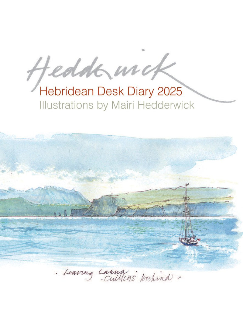 Hedderwick hebridean desk diary 2025