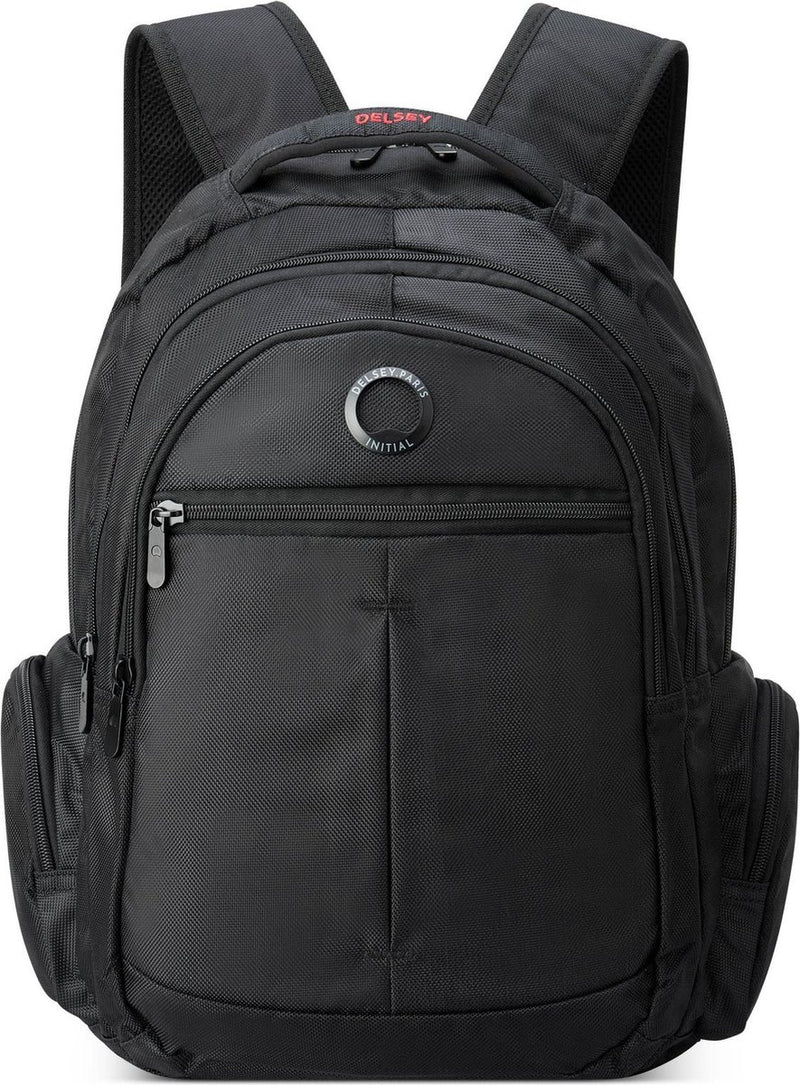 Delsey element backpack flier – 24 liter – laptoprugzak 15,6 inch – smart-sleeve – black