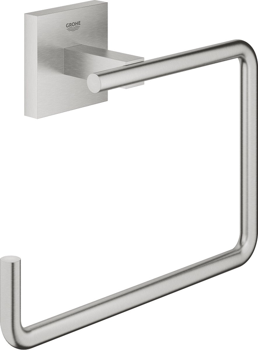 Grohe start cube wandhouder - supersteel (rvs look) 40975dc0