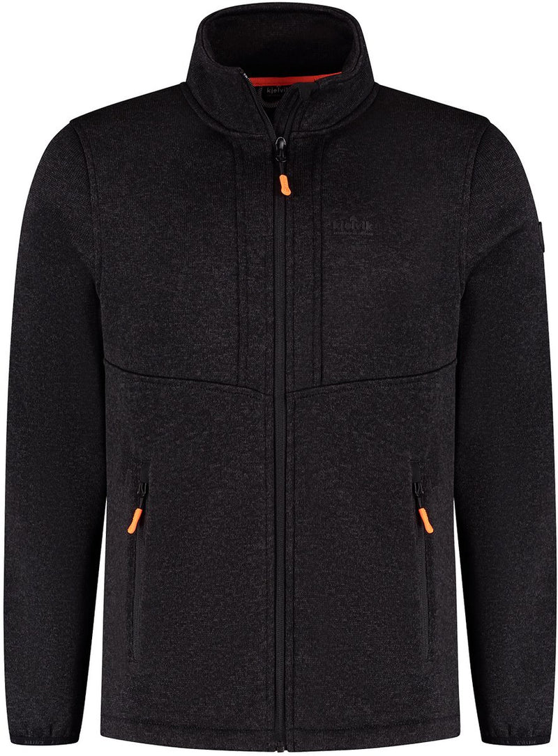 Kjelvik outdoorvest brad zwart