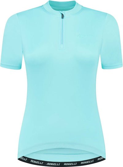 Rogelli core fietsshirt dames - korte mouwen - lichtblauw - s