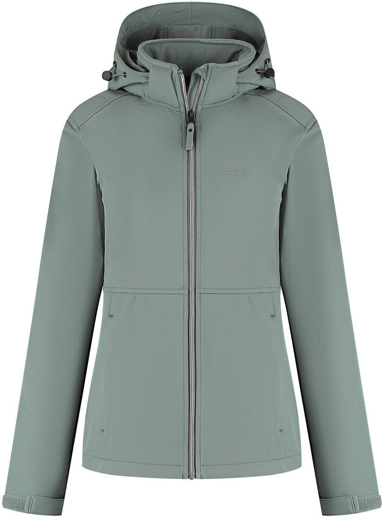 Kjelvik outdoorjas marlien balsam groen